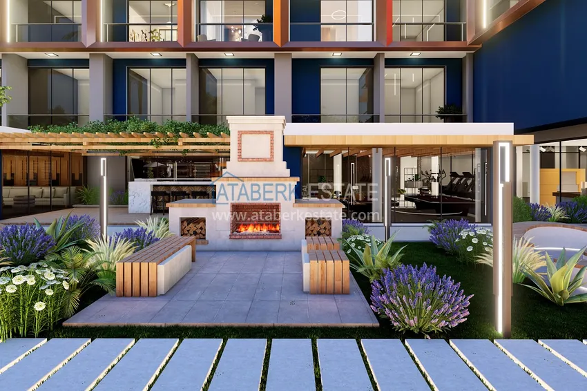 Недвижимость на этапе проекта - современный жилой комплекс в Мерсине, Томюк 28 