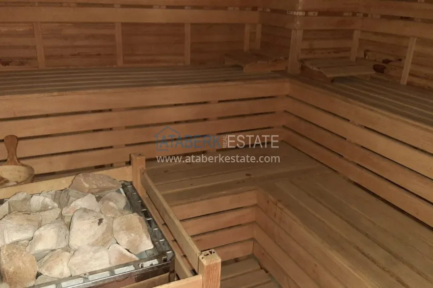 Трехкомнатная квартира с видом в уютном жилом комплексе. Район Джикджилли, Алания 18 