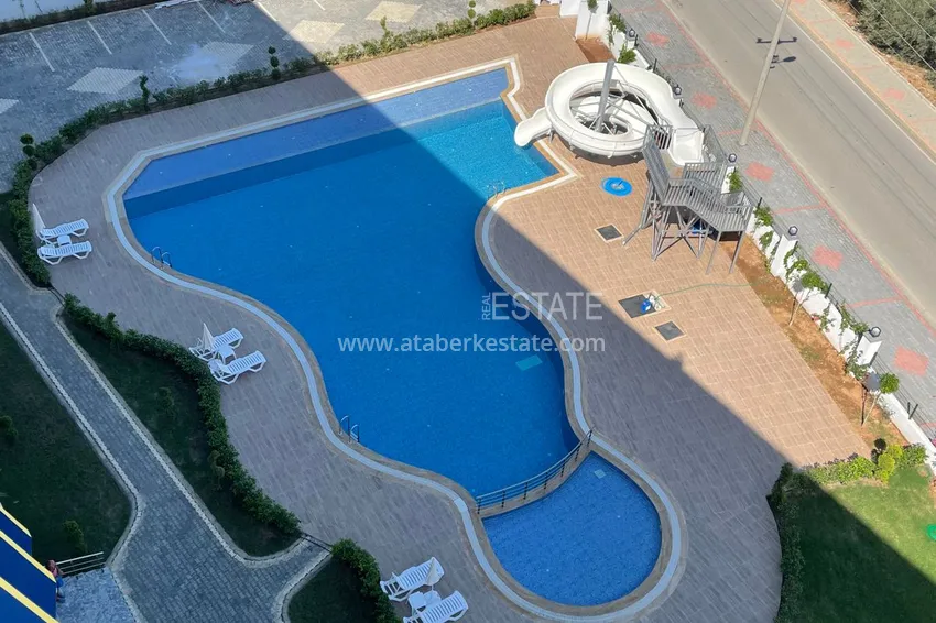 Приобрести Дуплекс с новой мебелью и видом на горы в современном комплексе - город Газипаша 17 