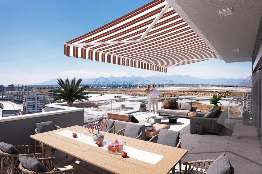 Многоквартирный строящийся комплекс премиум-класс в Анталии, район Алтынташ 17 