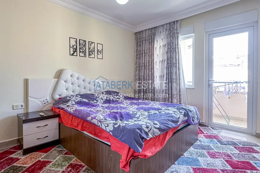 Приобрести Пентхаус-дуплекс в центре Алании – мебель, вид на море и горы, в 450 метрах от пляжа 17 