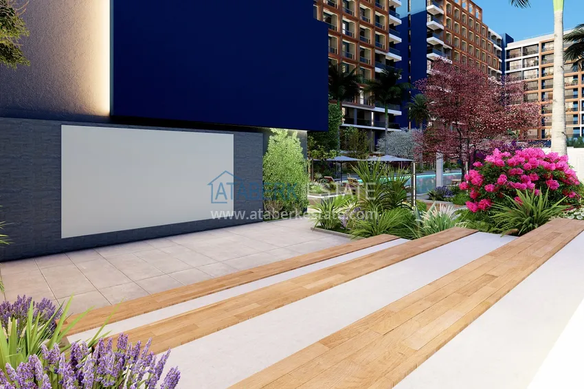 Недвижимость на этапе проекта - современный жилой комплекс в Мерсине, Томюк 30 