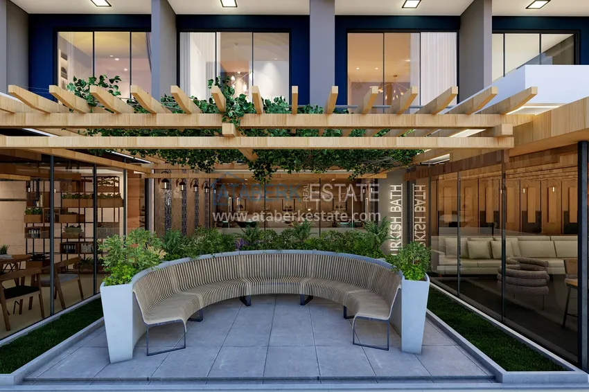 Недвижимость на этапе проекта - современный жилой комплекс в Мерсине, Томюк 31 