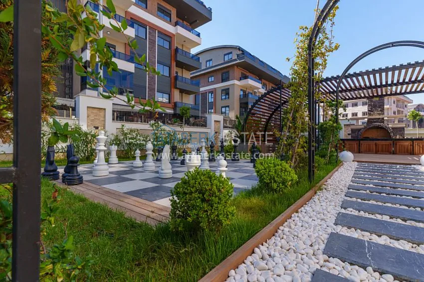 Новостройки Алании! Двухкомнатная квартира в современном жилом комплексе. Район Оба, Алания 19 