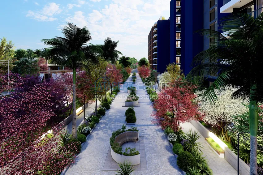 Недвижимость на этапе проекта - современный жилой комплекс в Мерсине, Томюк 32 