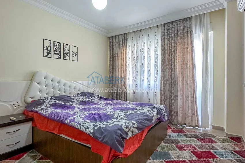 Приобрести Пентхаус-дуплекс в центре Алании – мебель, вид на море и горы, в 450 метрах от пляжа 18 