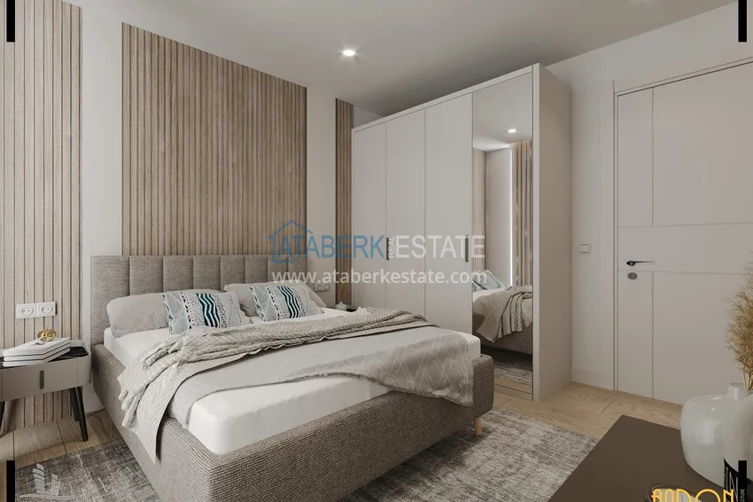 Приобрести Квартиры в перспективном районе Алтынташ, Анталия напрямую от застройщика 19 