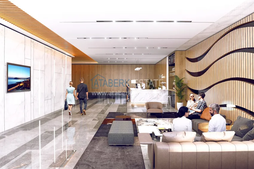 Многоквартирный строящийся комплекс премиум-класс в Анталии, район Алтынташ 19 