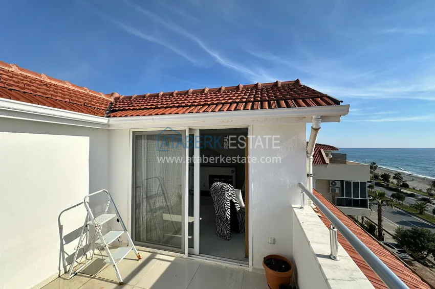 Приобрести Пентхаус с прямым видом на море в Алании, район Кестель – первая береговая линия 19