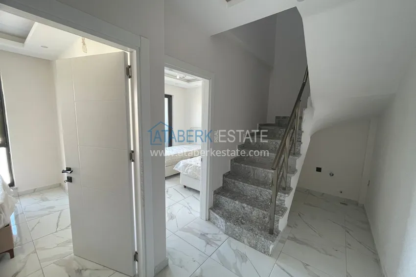 Приобрести Дуплекс с новой мебелью и видом на горы в современном комплексе - город Газипаша 1 