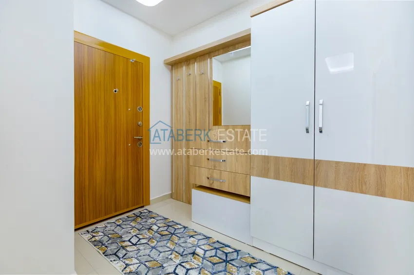 Приобрести Трехкомнатная квартира под ключ в Махмутларе, с видом на горы и застекленным балконом 1 