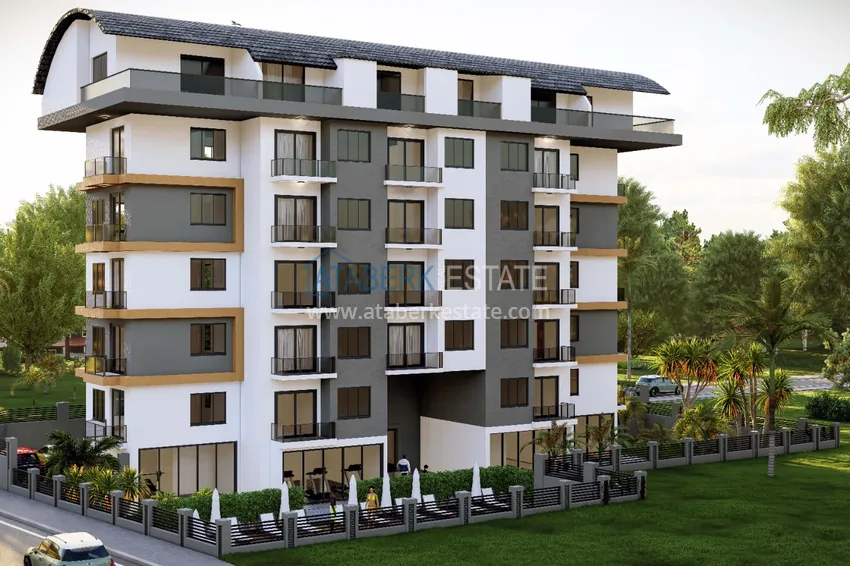 Новый проект жилого комплекса комфорт-класса в Газипаше 1 