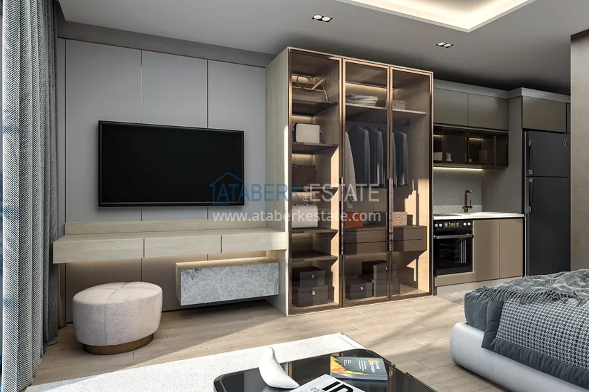 Приобрести Недвижимость на этапе проекта - современный жилой комплекс в Мерсине, Томюк 1 