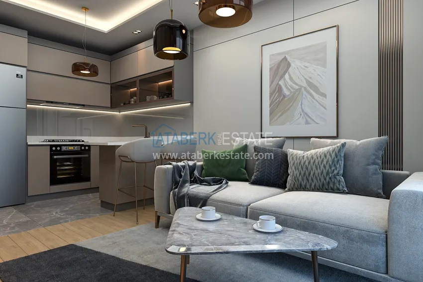 Приобрести Недвижимость на этапе проекта - современный жилой комплекс в Мерсине, Томюк 5 