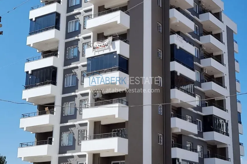 Двухкомнатная квартира с новой мебелью и видом на море - Мерсин, район Тедже 2