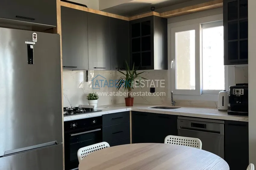 Приобрести Двухкомнатная квартира с новой мебелью и видом на море - Мерсин, район Тедже 1