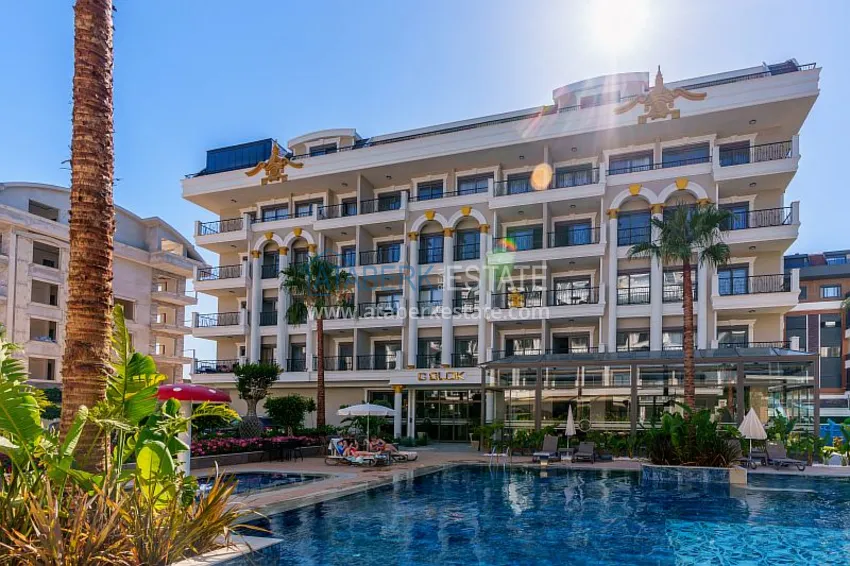 Новостройки Алании! Двухкомнатная квартира в современном жилом комплексе. Район Оба, Алания 3 