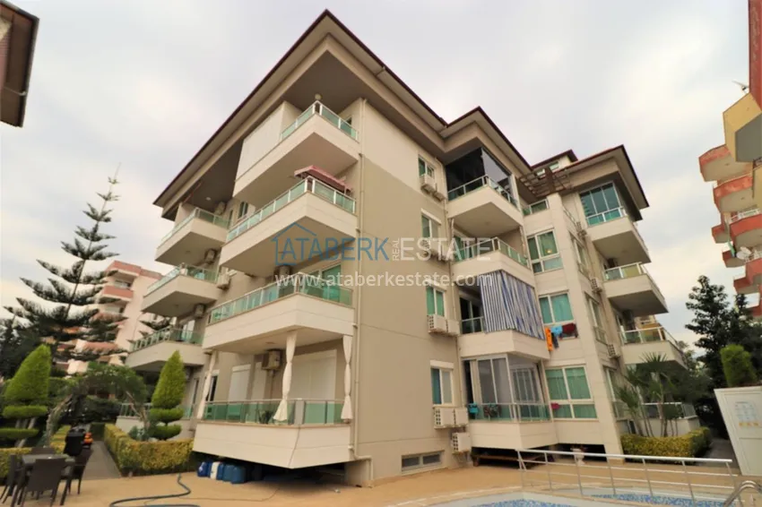 Квартира 1+1 всего в 350 метрах от Средиземного моря, район Оба – Алания 2 