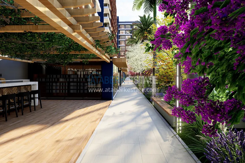 Недвижимость на этапе проекта - современный жилой комплекс в Мерсине, Томюк 34 