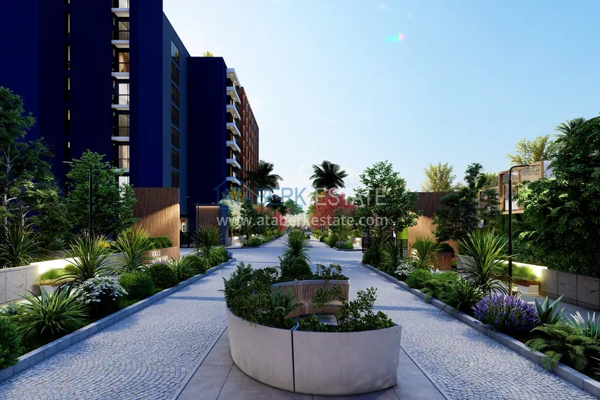 Недвижимость на этапе проекта - современный жилой комплекс в Мерсине, Томюк 35 