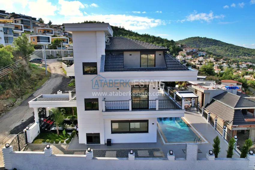 Эксклюзивная частная вилла от застройщика в районе Каргыджак, Алания 21 