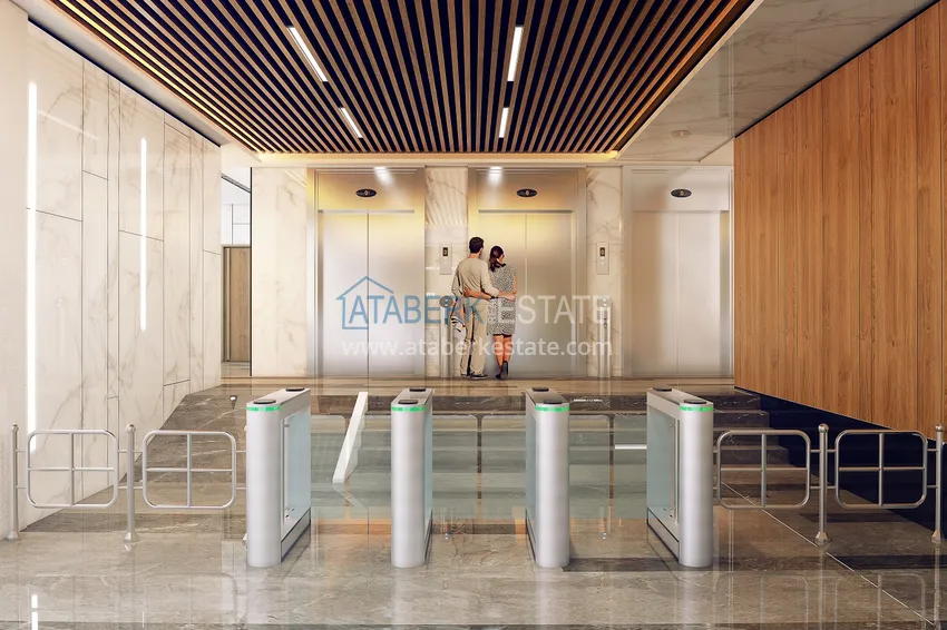 Многоквартирный строящийся комплекс премиум-класс в Анталии, район Алтынташ 21 