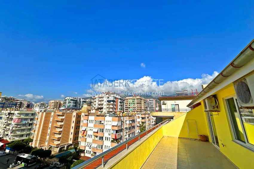 Приобрести Пентхаус-дуплекс 4+1 с мебелью и видом на горы – Алания, район Махмутлар 21 