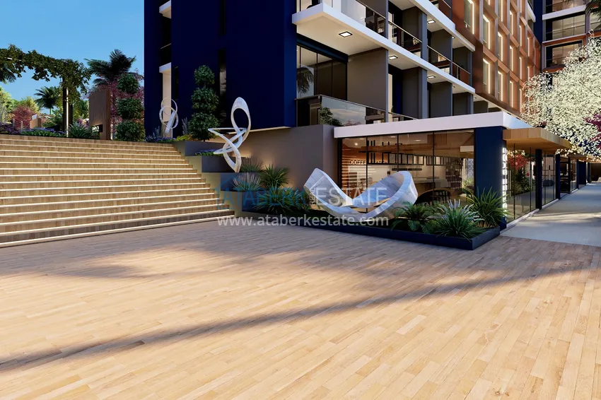 Недвижимость на этапе проекта - современный жилой комплекс в Мерсине, Томюк 36 