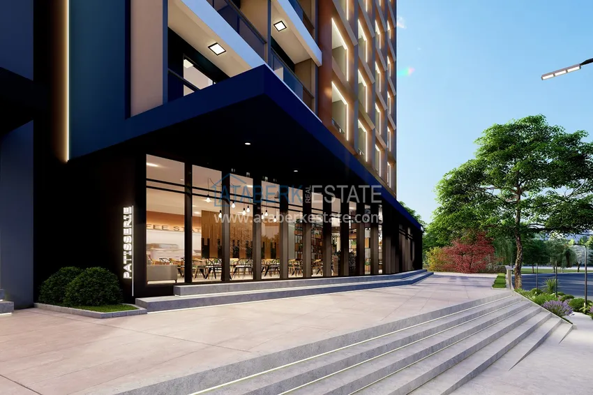 Недвижимость на этапе проекта - современный жилой комплекс в Мерсине, Томюк 37 