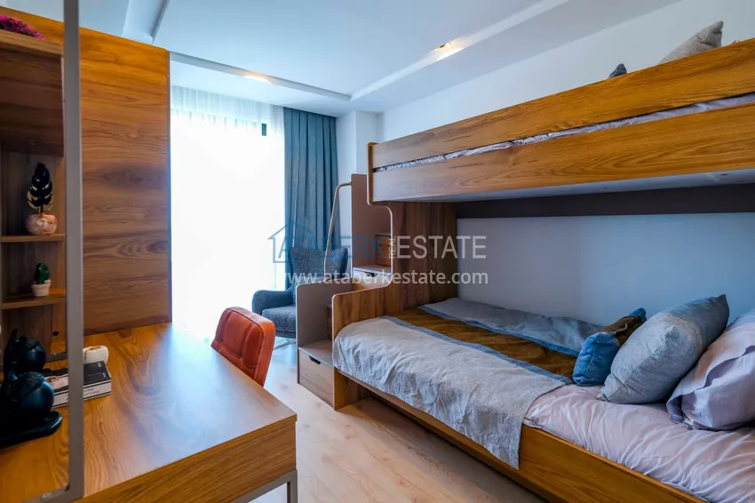 Приобрести Квартира 2+1 в новом жилом комплексе с частным пляжем. Район Каргыджак, Алания 11 