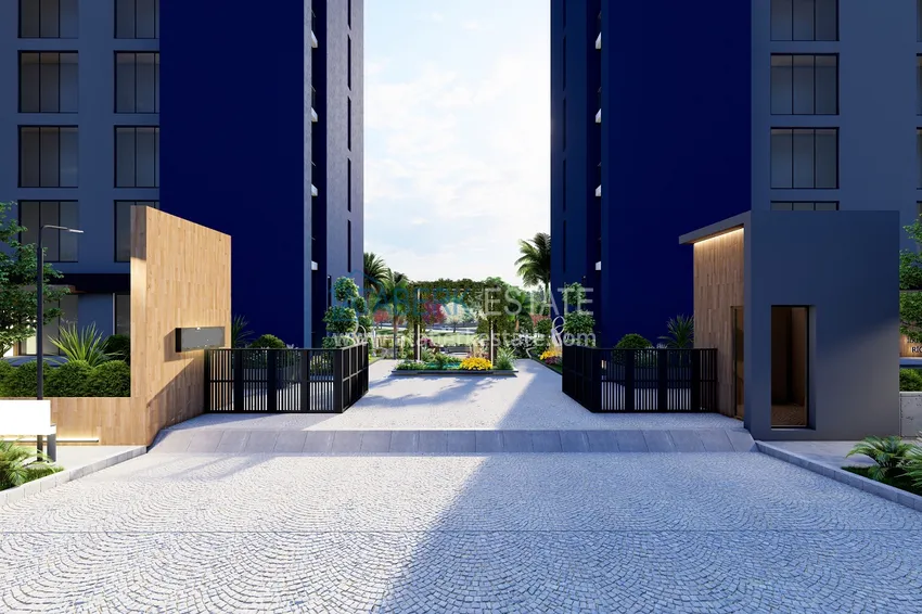 Недвижимость на этапе проекта - современный жилой комплекс в Мерсине, Томюк 38 