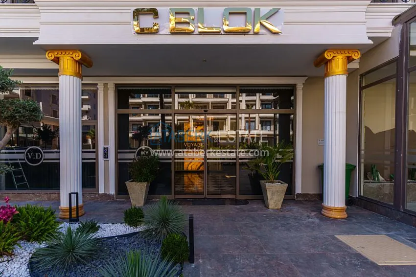 Новостройки Алании! Двухкомнатная квартира в современном жилом комплексе. Район Оба, Алания 25 