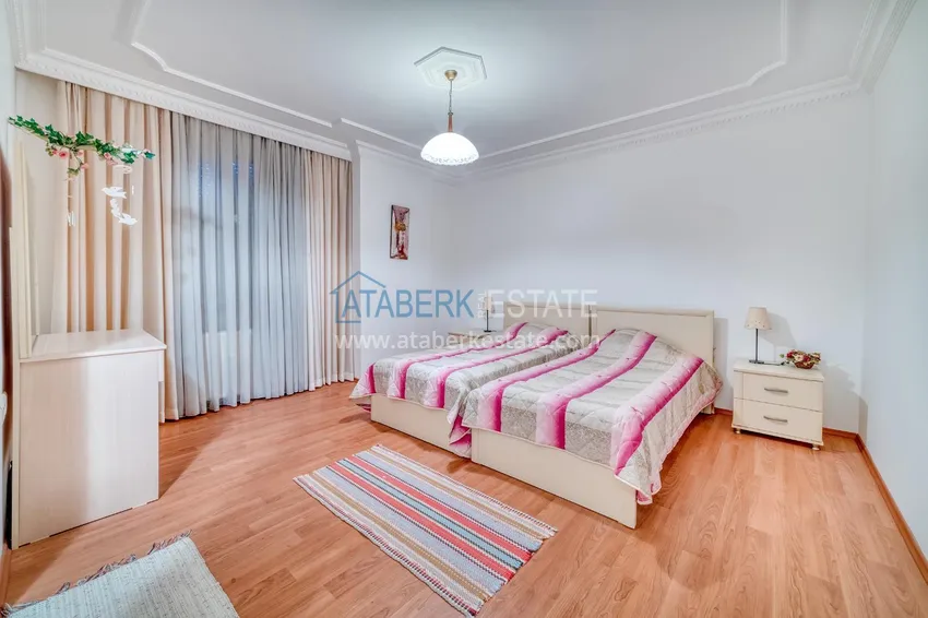 Приобрести Линейная квартира 4+1 с современным интерьером в комплексе на первой береговой в Алании, район Оба 26