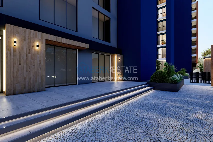 Недвижимость на этапе проекта - современный жилой комплекс в Мерсине, Томюк 39 