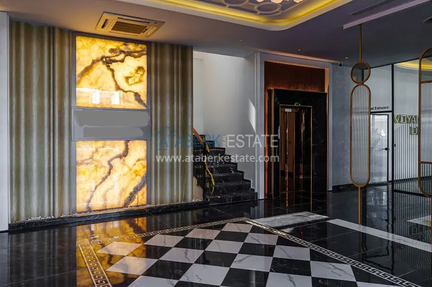 Новостройки Алании! Двухкомнатная квартира в современном жилом комплексе. Район Оба, Алания 26 