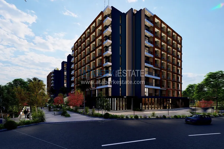 Недвижимость на этапе проекта - современный жилой комплекс в Мерсине, Томюк 41 