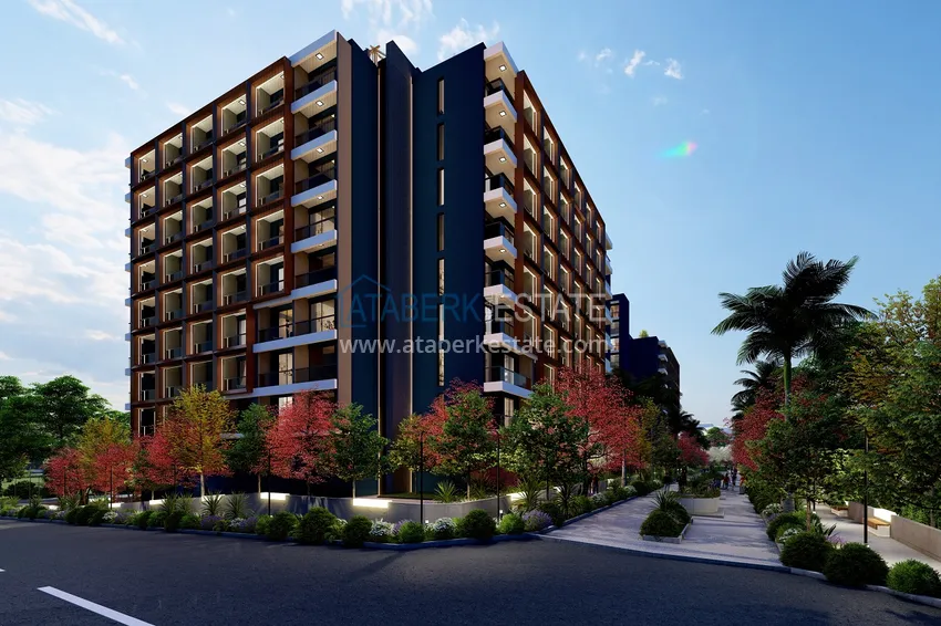 Недвижимость на этапе проекта - современный жилой комплекс в Мерсине, Томюк 42 