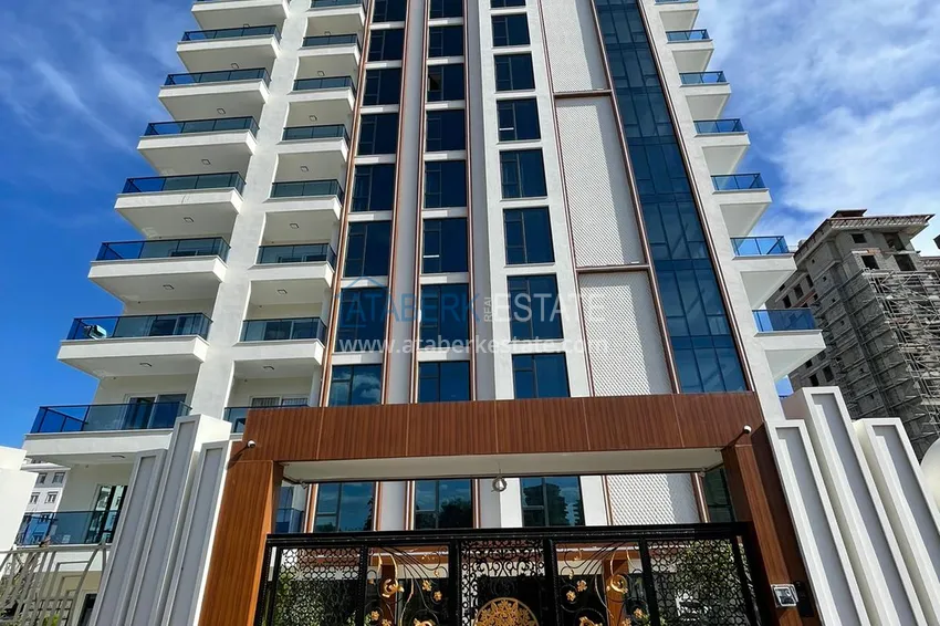 Двухкомнатная квартира под ключ с застекленным балконом - Махмутлар, р-н субботнего рынка 2