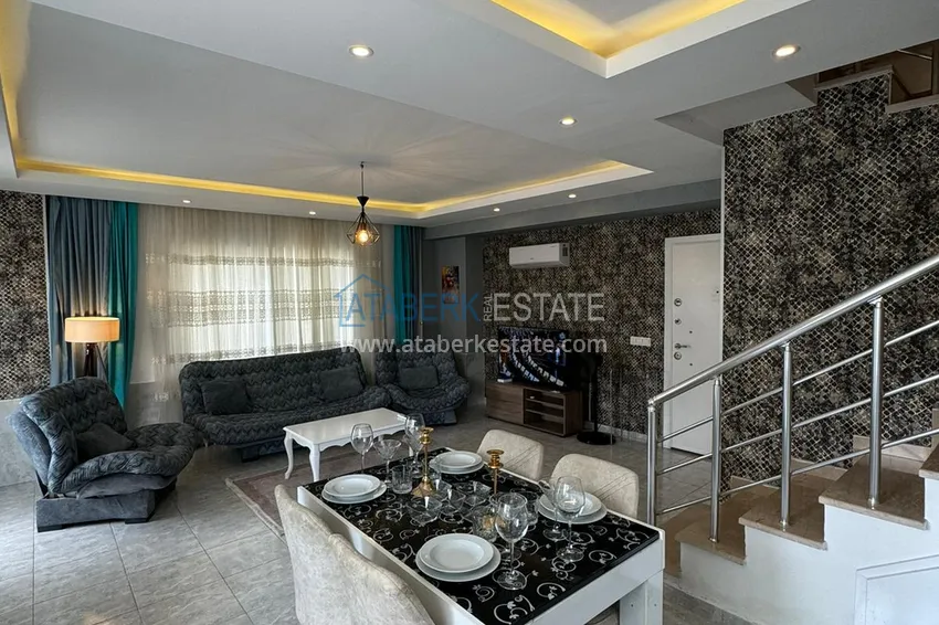 Приобрести Двухуровневая квартира с мебелью в районе Кестель – 100 метров от моря 2 