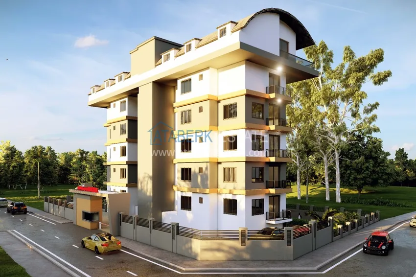 Новый проект жилого комплекса комфорт-класса в Газипаше 2 