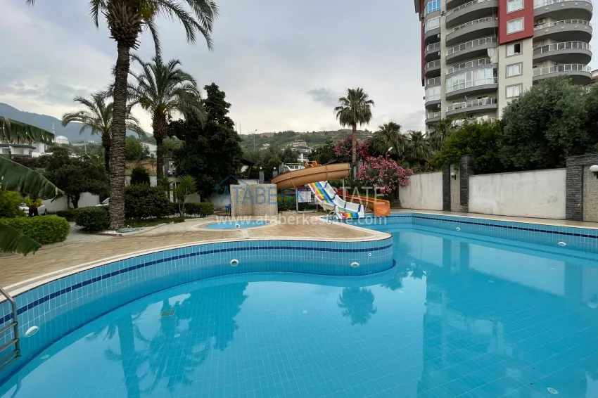 Трехкомнатная квартира с видом в уютном жилом комплексе. Район Джикджилли, Алания 3 