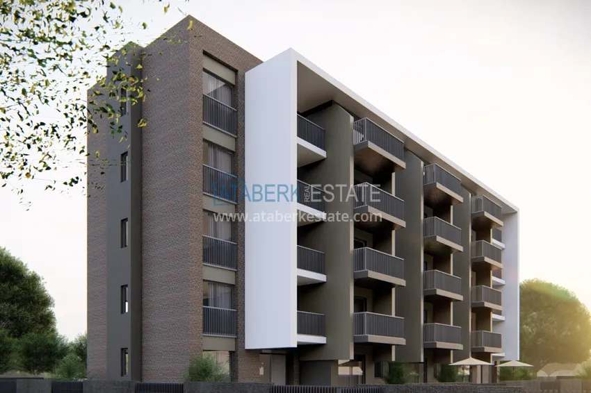 Квартиры в перспективном районе Алтынташ, Анталия напрямую от застройщика 1 