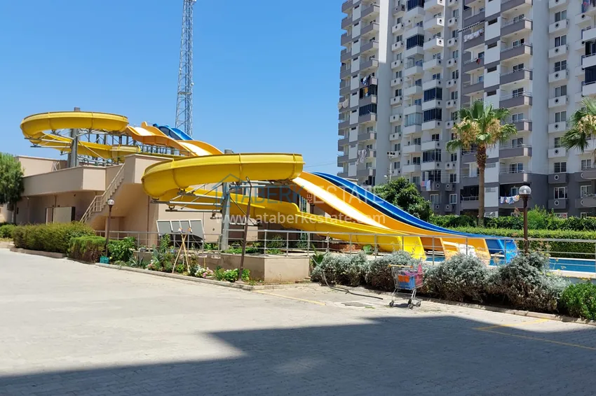 Трехкомнатная квартира с мебелью и панорамным видом на море в Чешмели, Мерсин 2 