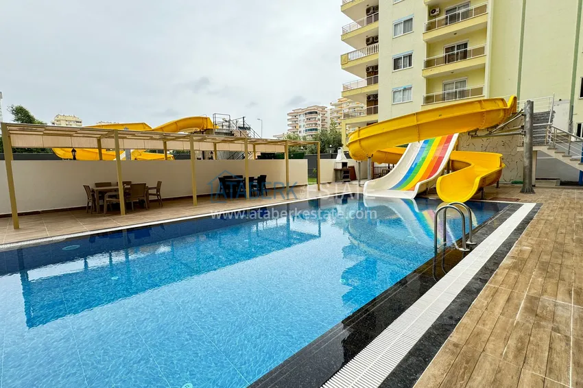 Трёхкомнатная квартира в 250 метрах от моря – Алания, район Махмутлар 3