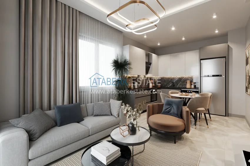 Приобрести Новый проект жилого комплекса с концепцией отеля в престижном районе Оба, Аланья 3 