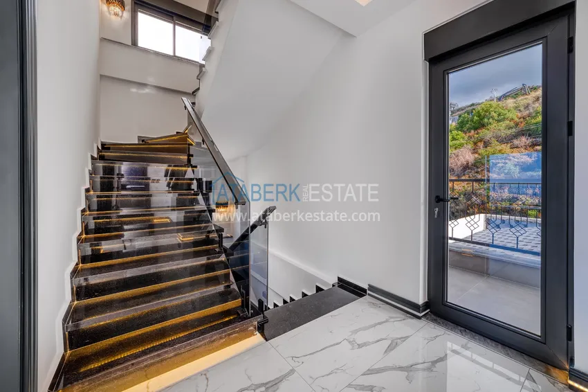 Приобрести Эксклюзивная частная вилла от застройщика в районе Каргыджак, Алания 31 