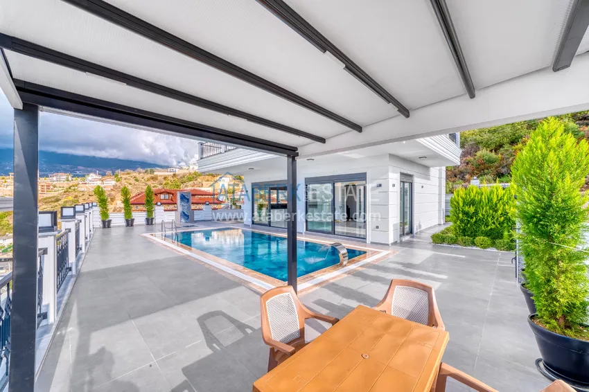 Эксклюзивная частная вилла от застройщика в районе Каргыджак, Алания 33 