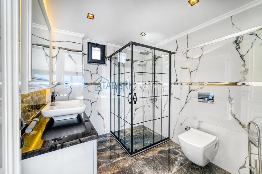 Приобрести Эксклюзивная частная вилла от застройщика в районе Каргыджак, Алания 35 