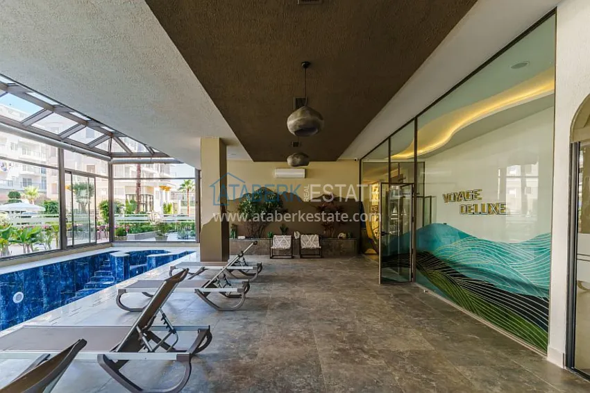 Новостройки Алании! Двухкомнатная квартира в современном жилом комплексе. Район Оба, Алания 35 