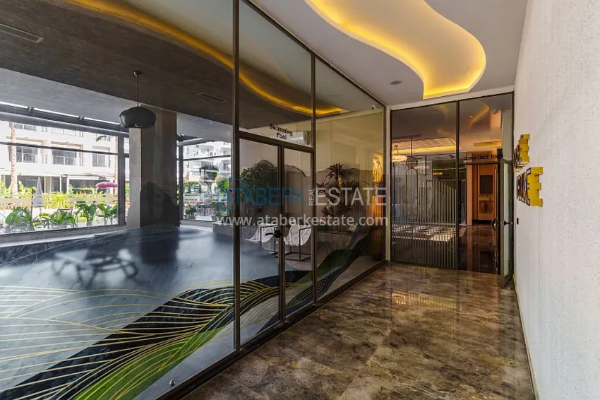 Новостройки Алании! Двухкомнатная квартира в современном жилом комплексе. Район Оба, Алания 36 